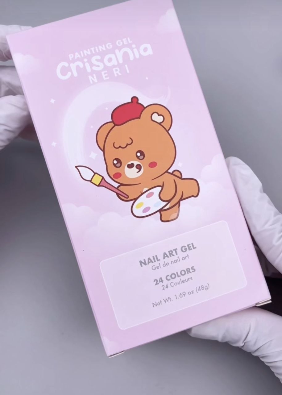 Painting Gel Crisania Neri, 24 couleurs, 48 g