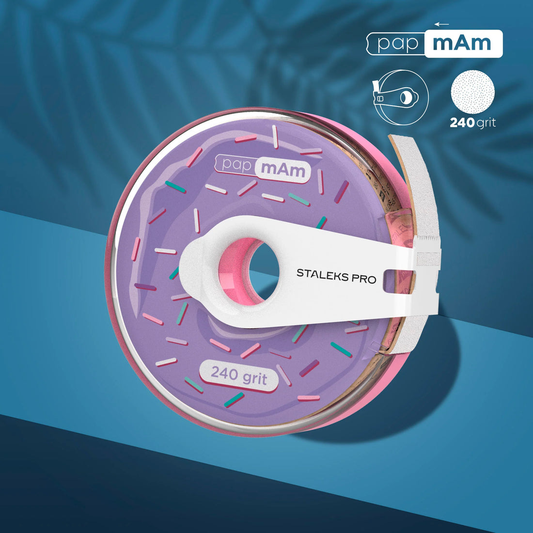 Lime-ruban papmAm en rouleau de plastique Bobbinail STALEKS PRO-240