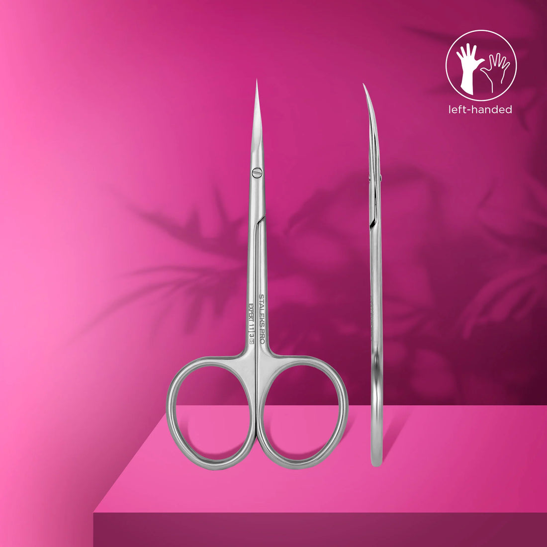 Ciseaux à cuticules professionnels pour gauchers EXPERT 11 TYPE 3