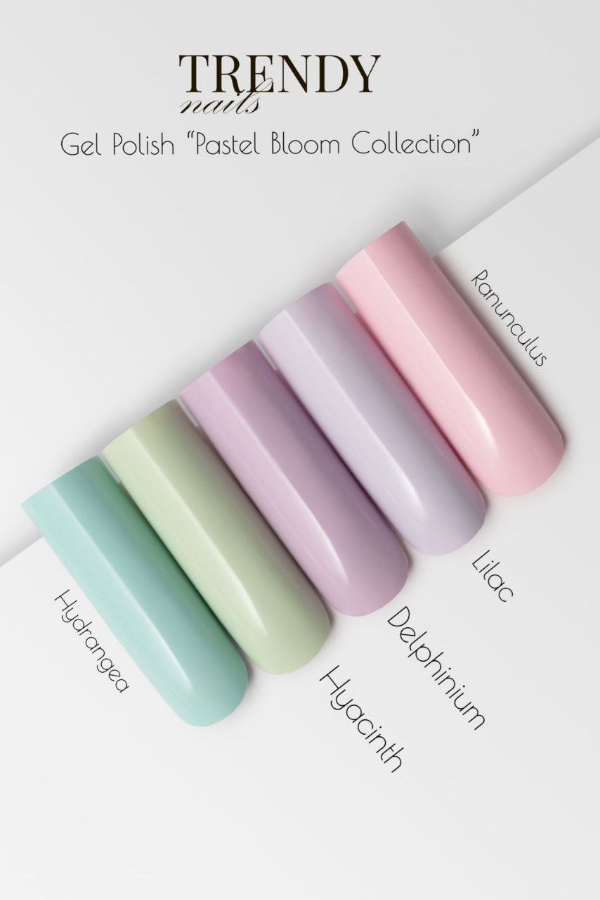 Collection Pastel Bloom – gel polish – 10 ml x5