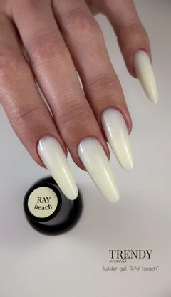 Summer Beach — Ray Beach 15 ml — Builder gel RAY Beach, signe dans l image
