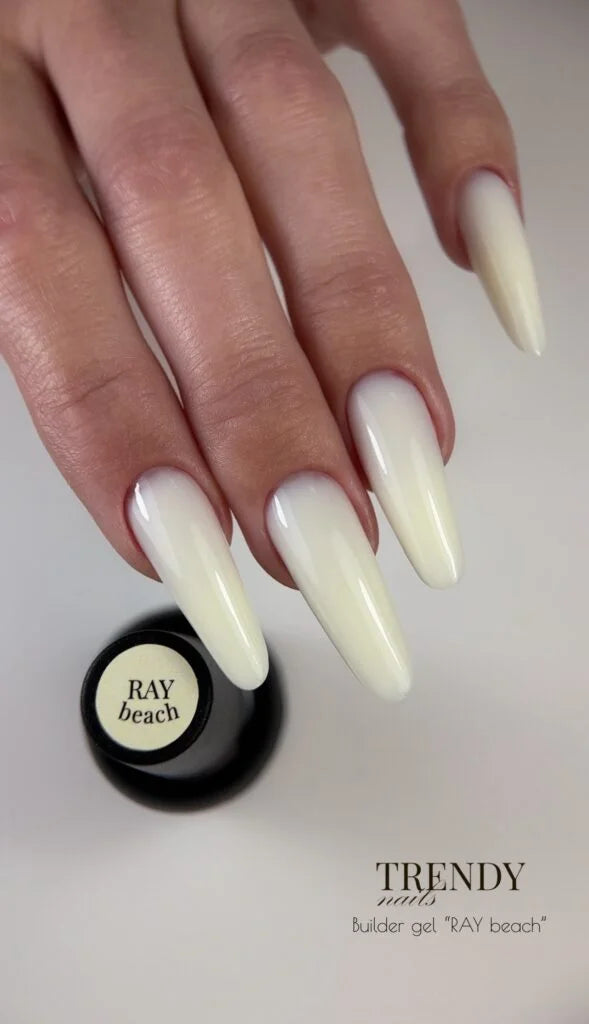 Summer Beach — Ray Beach 15 ml — Builder gel RAY Beach, signe dans l image
