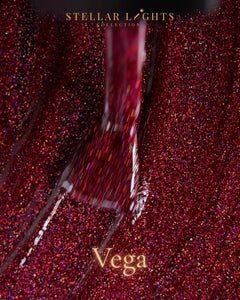 Vega – 8 ml — flacon, coulée, rendu sur ongle