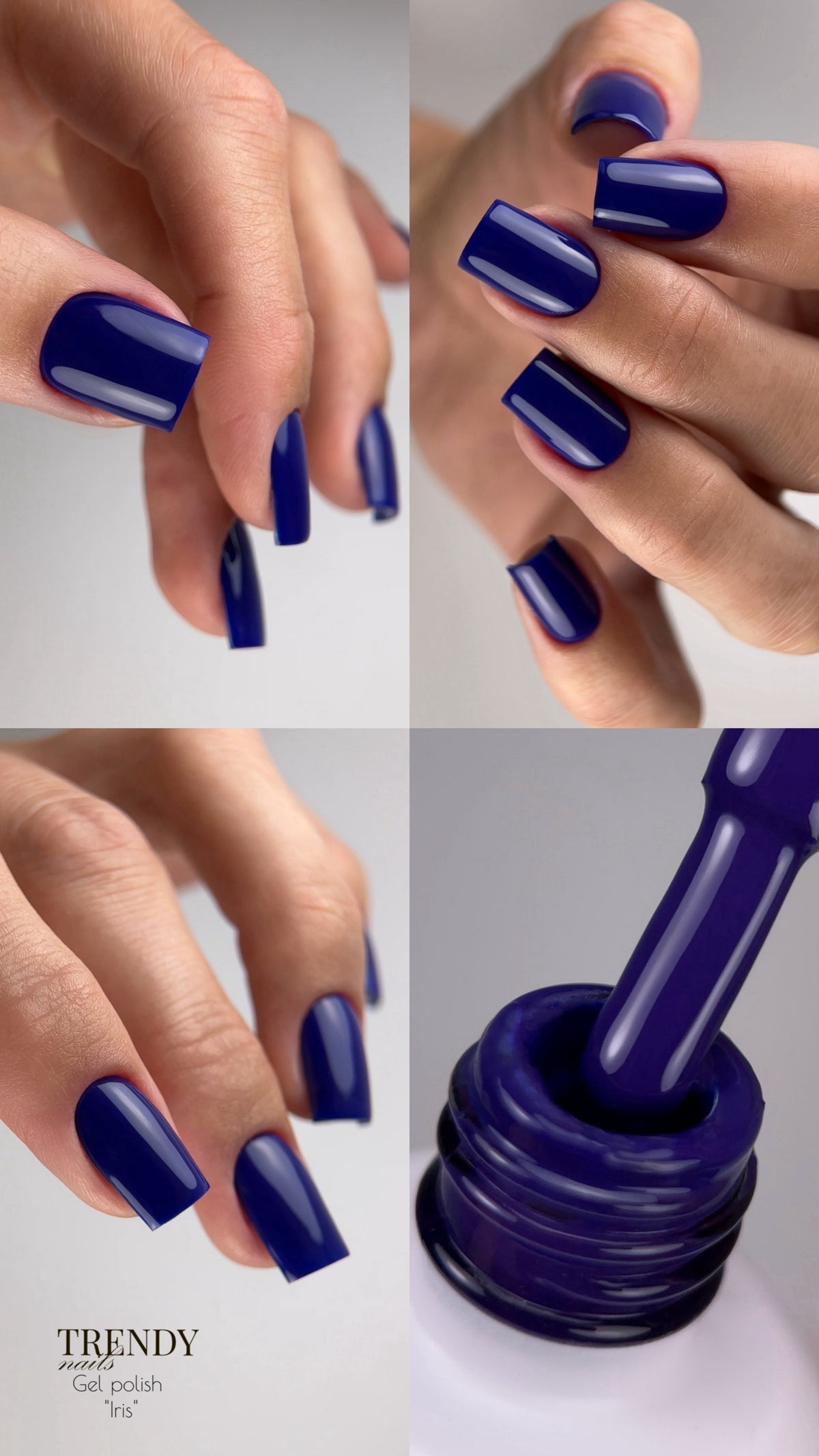 Iris — collection Ultra Violet, Trendy Nails