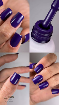Royal Purple — collection Ultra Violet, Trendy Nails