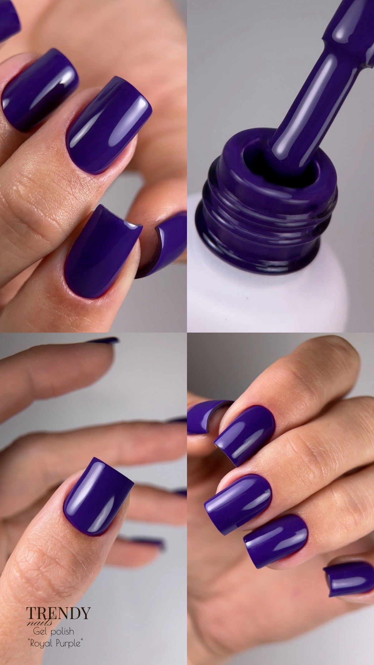Royal Purple — collection Ultra Violet, Trendy Nails