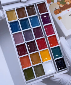 Painting Gel Crisania Neri, Harvest Edition, 24 couleurs, 48 g