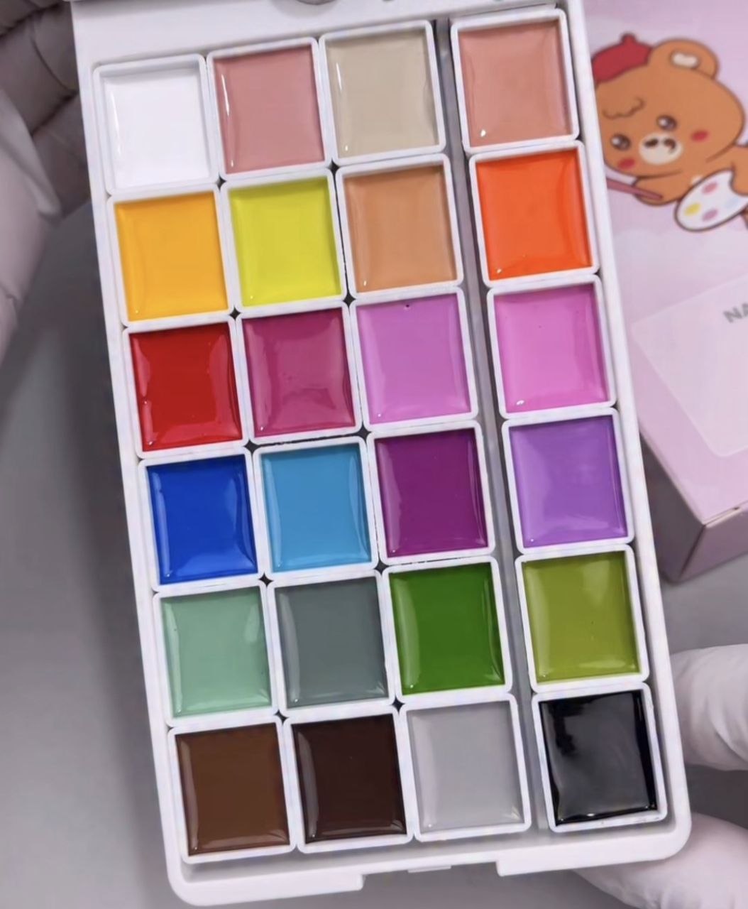 Painting Gel Crisania Neri, 24 couleurs, 48 g