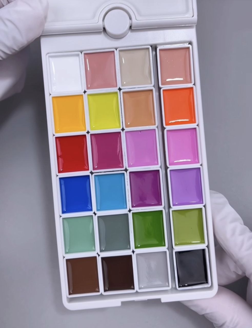 Painting Gel Crisania Neri, 24 couleurs, 48 g