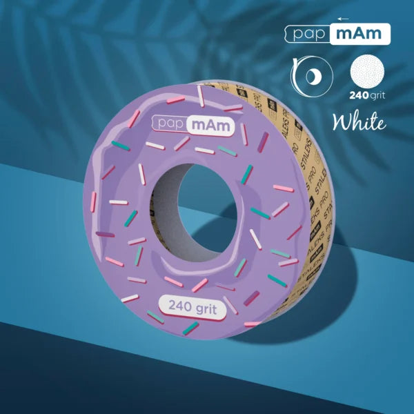 Rouleau de recharge de la lime-ruban papmAm pour rouleau en plastique Bobbinail STALEKS PRO-180g