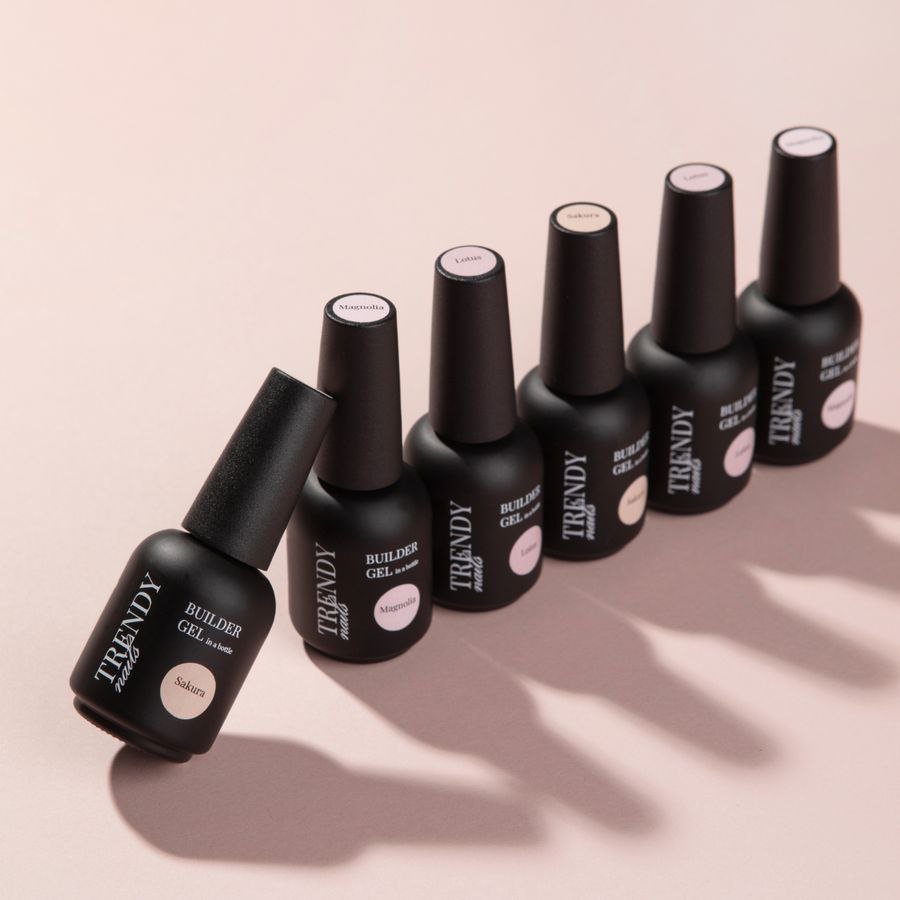 Builder gel in a bottle Silver Peony- 15 ml
