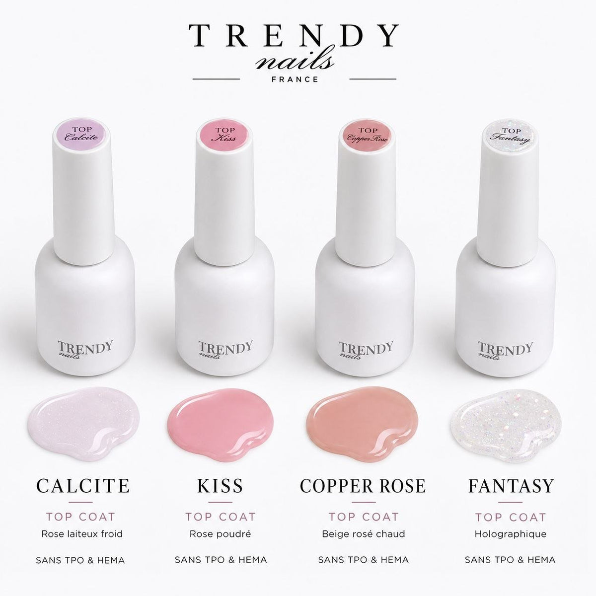 Top Fantasy | Top Coat Holographique Sans Résidu – 10 ml